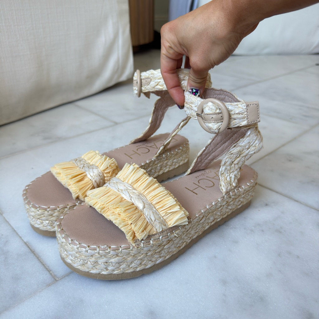 Beach By Matisse Raffia Sandals